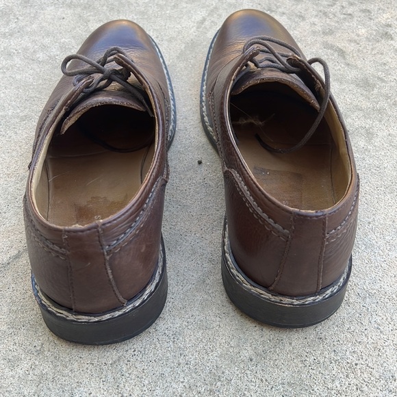 John Varatos Brown Leather Casual/Dressy Oxford Shoe Men\'s Size 12 main image 8
